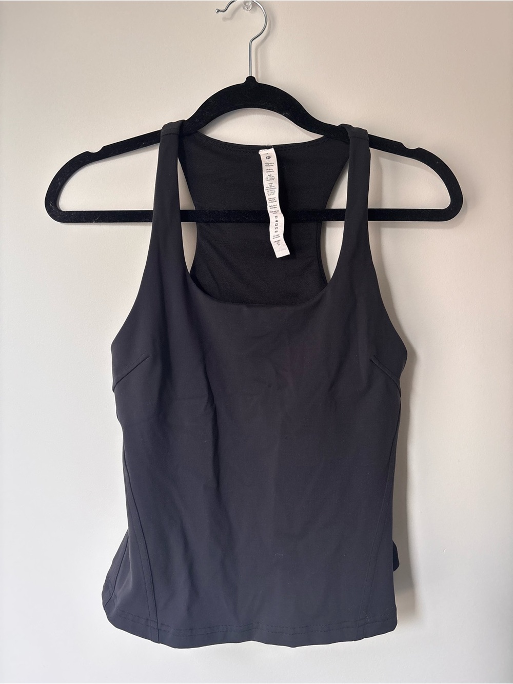 lululemon athletica Black Racerback Tank Top